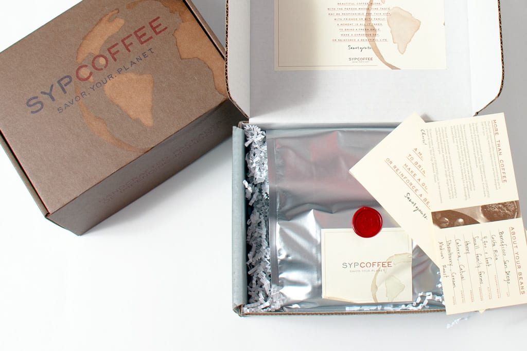 Sypcoffee custom packaging 