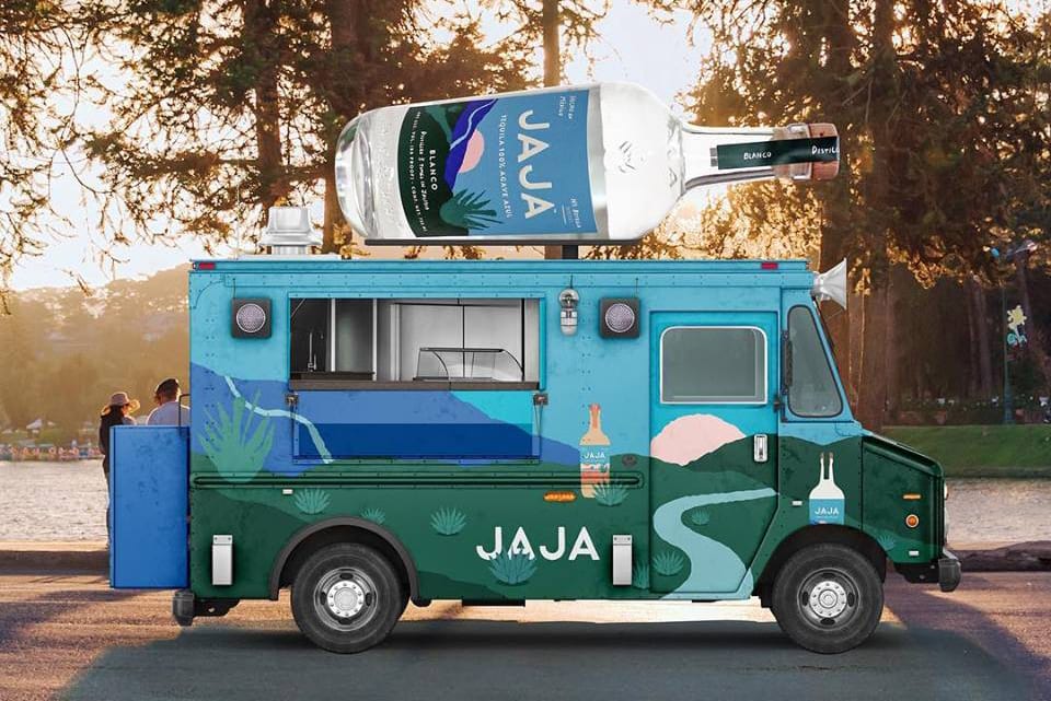 JAJA's branded truck